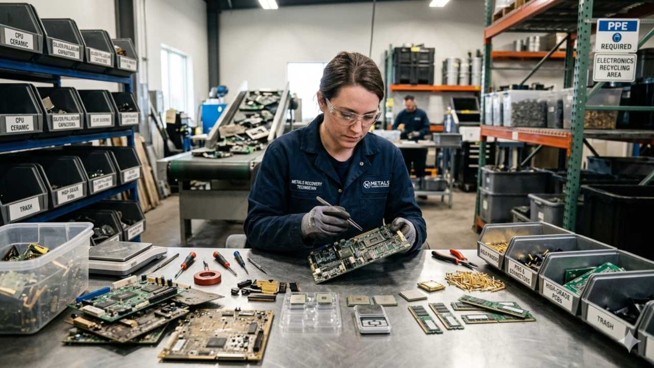 A Beginner’s Guide to Extracting Valuable Precious Metals from Scrap