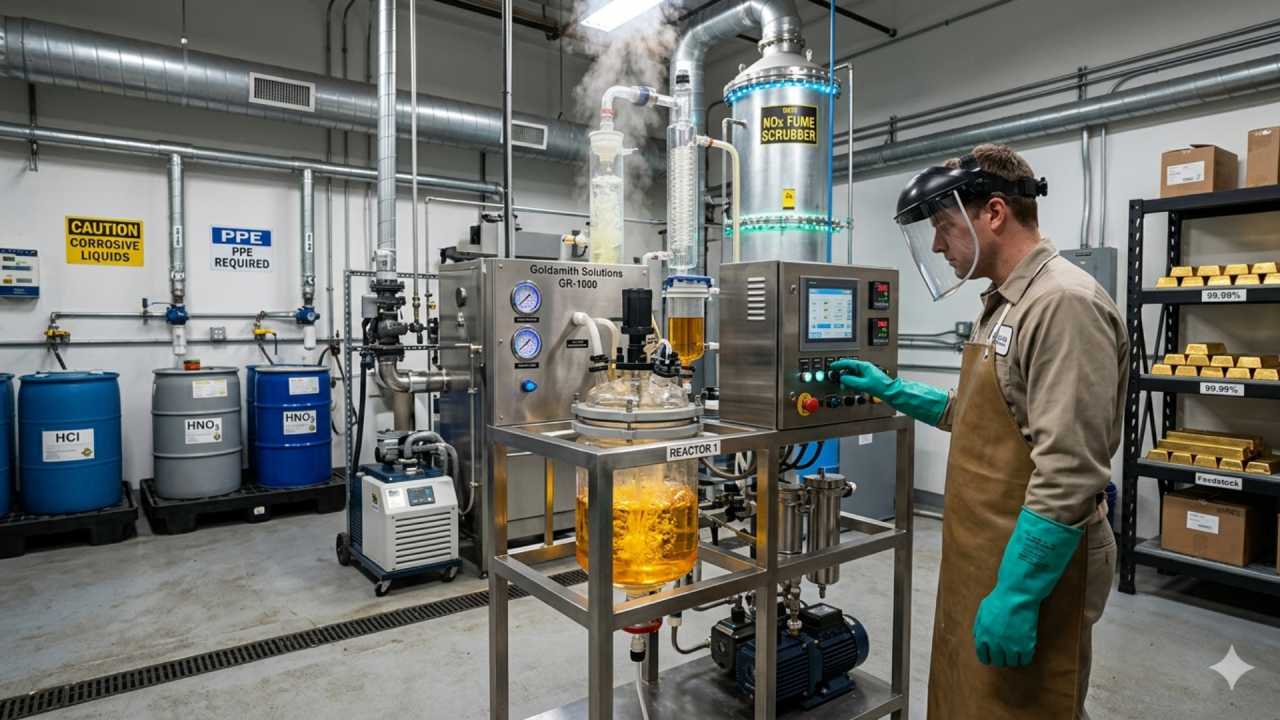 Essential Considerations for Operating a Gold Refining Machine