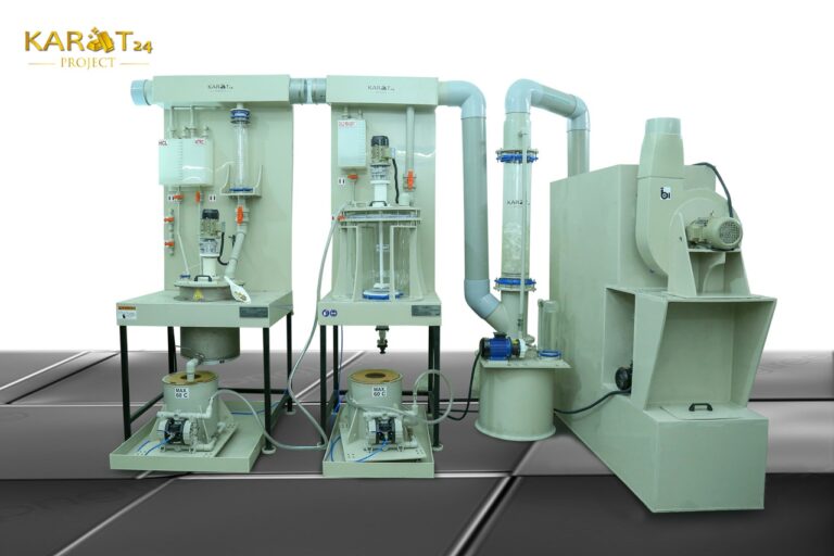 Solid Gate Instrument Refinery Fully Automatic Gold Refining Machine