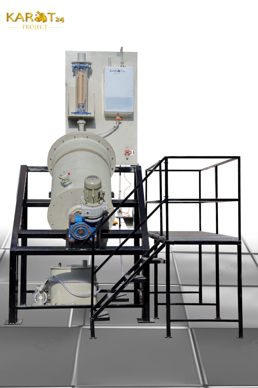Gold Refinery System Tumbler Type