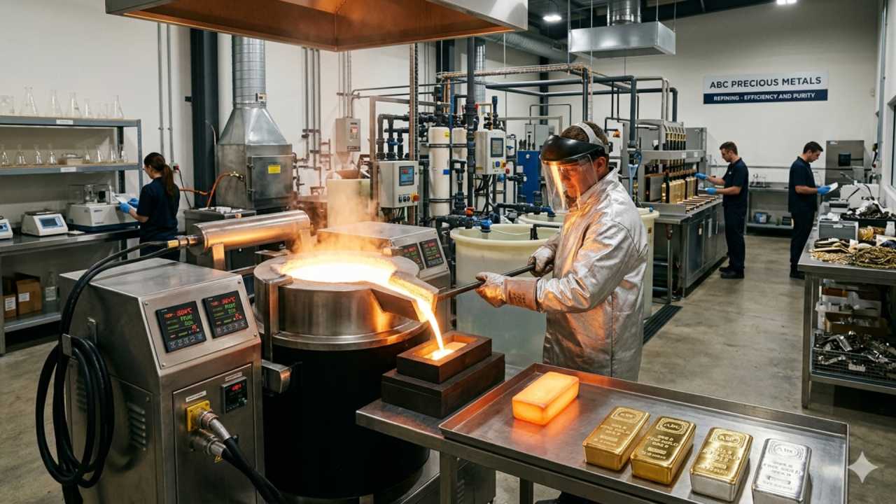How Investing in Precious Metals Refining Equipment Pays Dividends