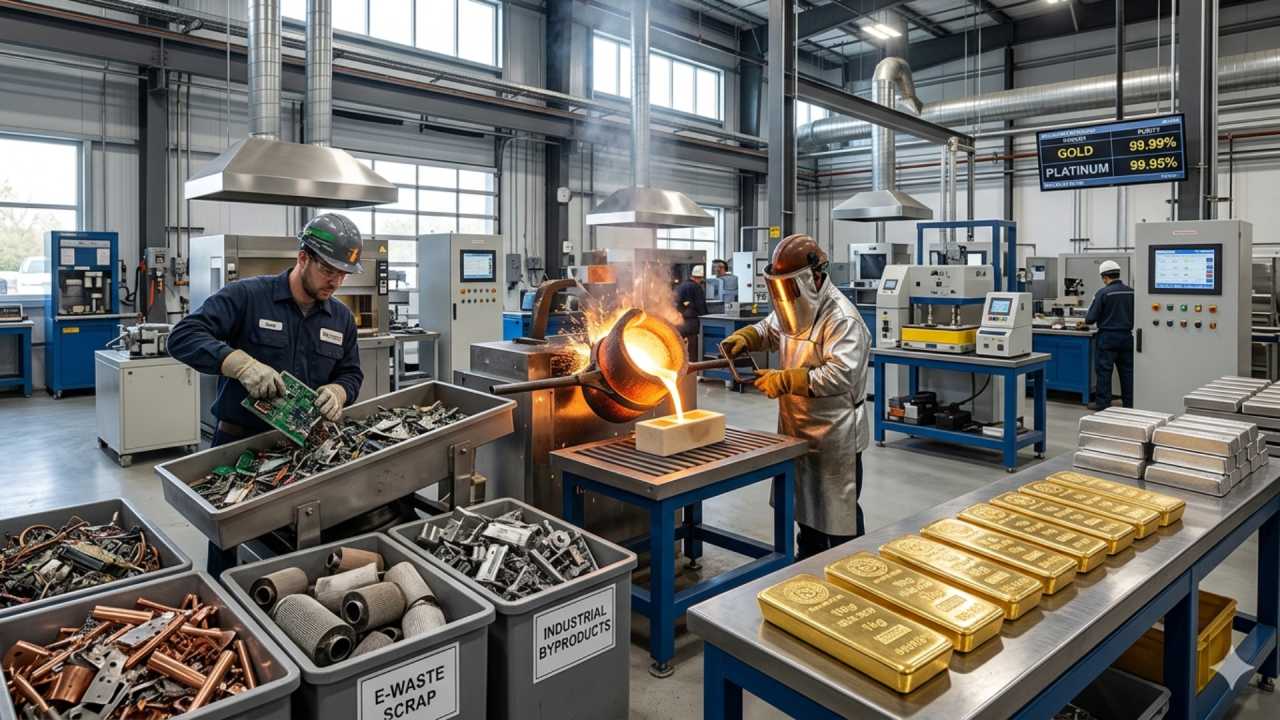 How Precious Metal Refining Can Increase Profitability for Businesses