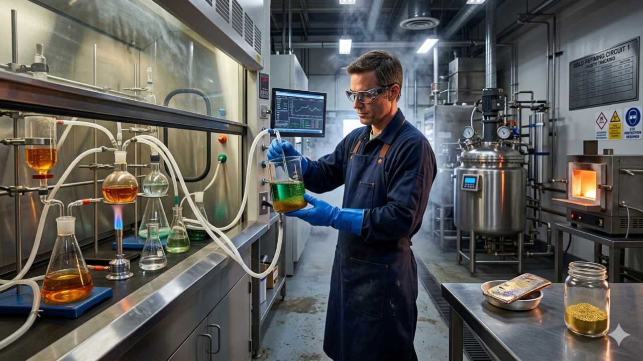 How Precious Metals Are Refined: The Chemical Science