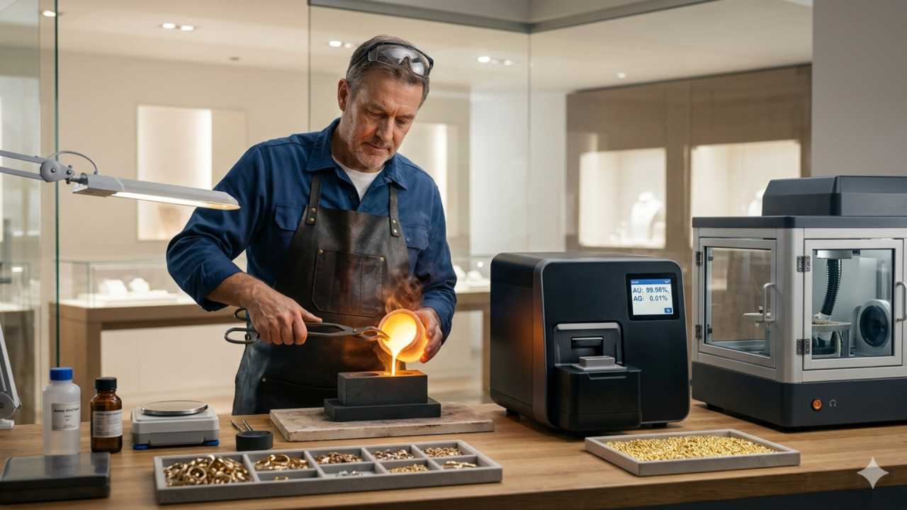 How a Local Jeweler Increased Profits with On-Site Refining