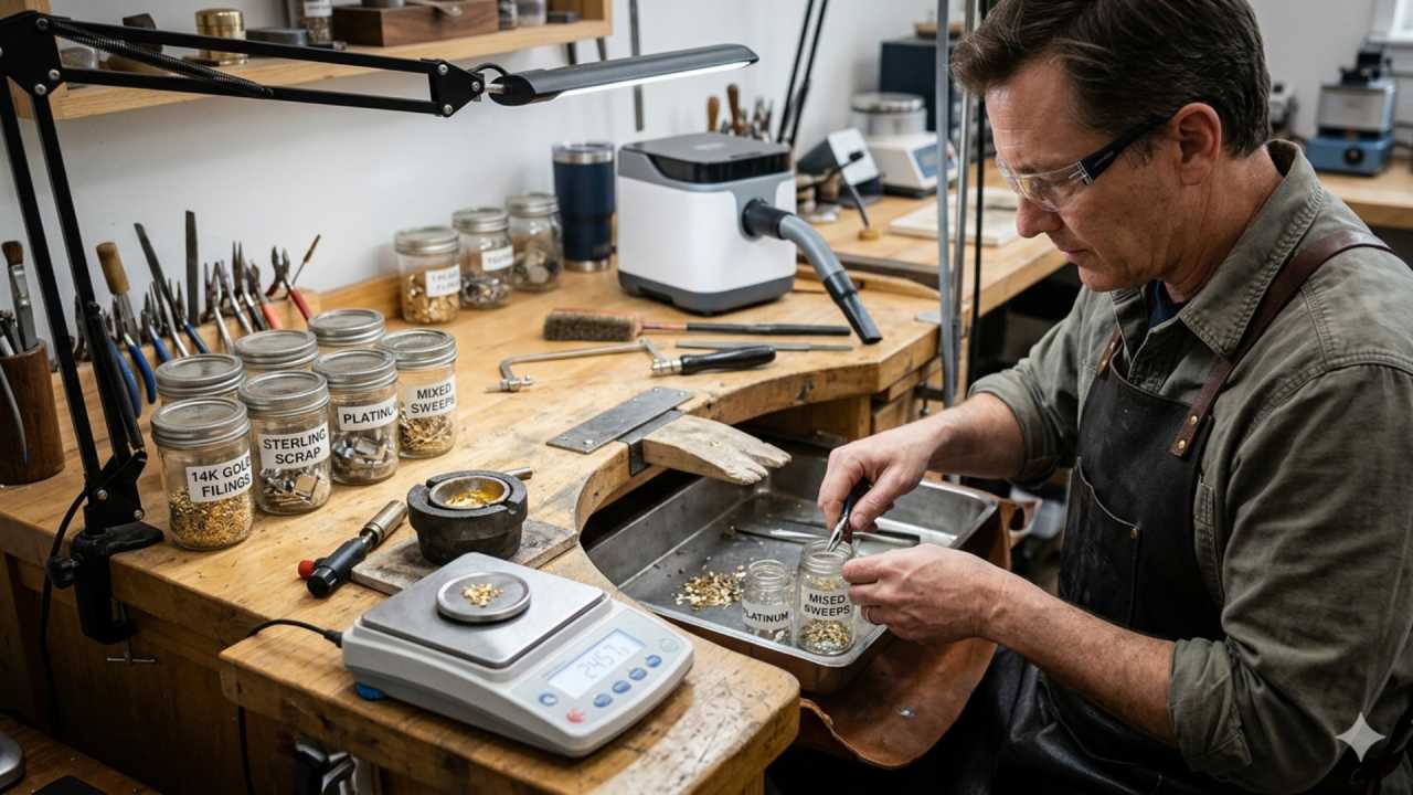 Jewelers: Refine Your Bench Scraps and Maximize Your Material Yield