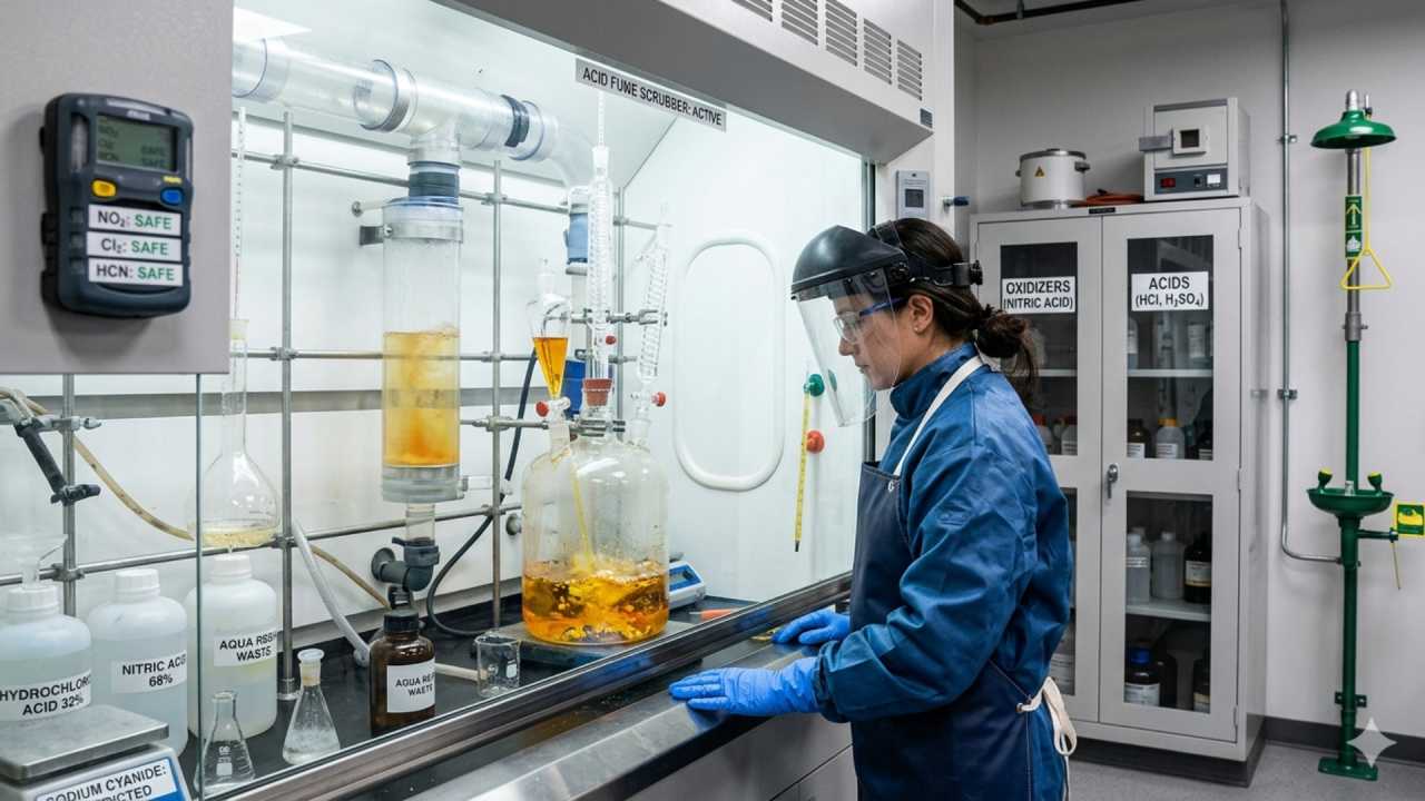 Precious Metal Refining: Essential Chemical Safety Guide