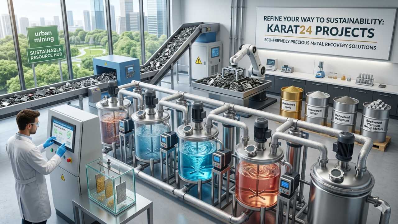 Refine Your Way to Sustainability Eco-Friendly Precious Metal Recovery Solutions