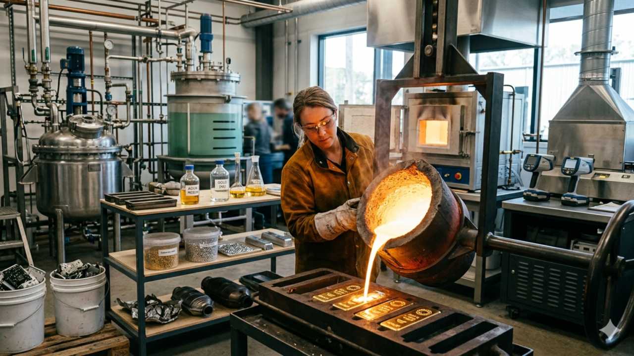 Refining a Wide Range of Precious Metals for Maximum Value