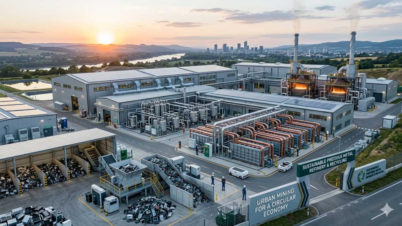 Sustainable Precious Metal Recycling & Refining