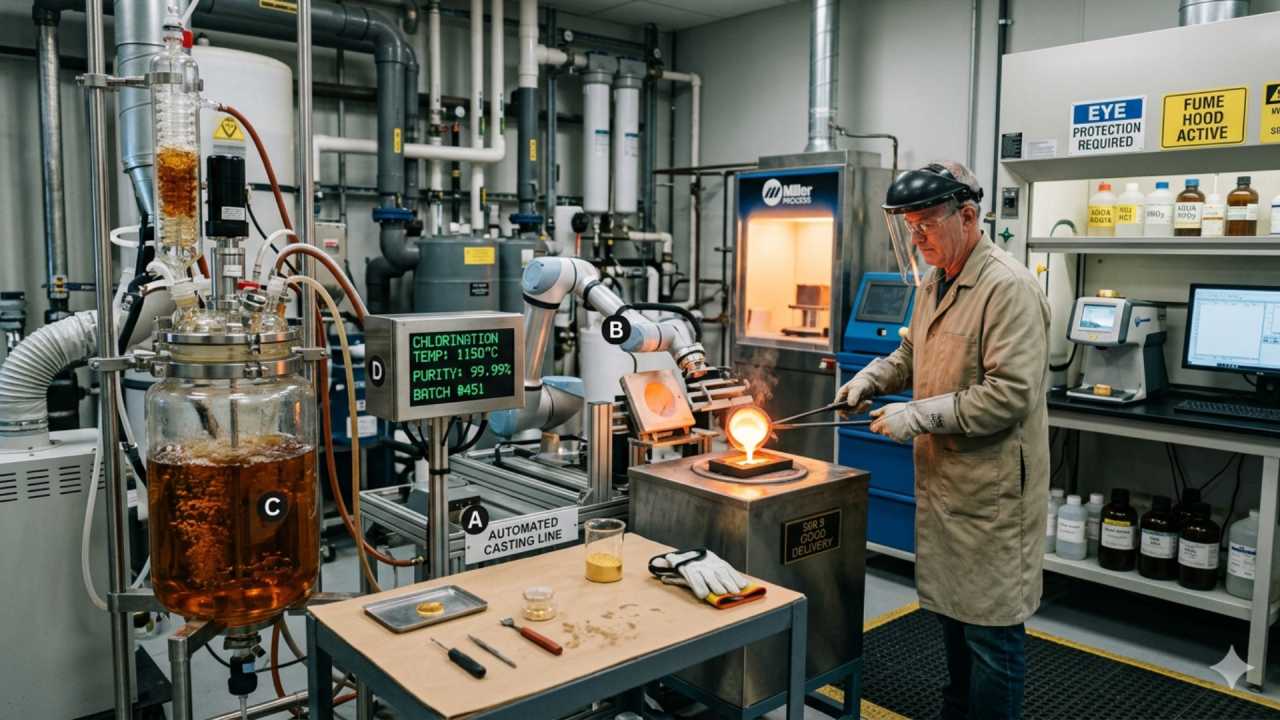 The Art and Science of Gold Refining: Combining Expertise with Technology for Optimal Results
