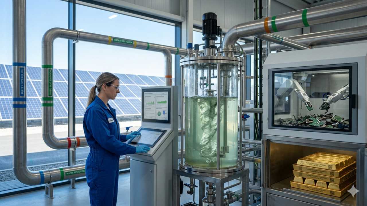The Future of Sustainable Gold Refining: New Tech