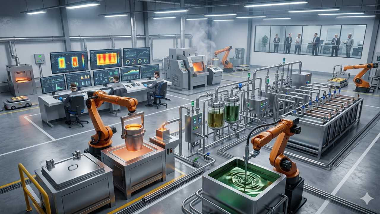 The Role of Automation in Modern Precious Metal Refining