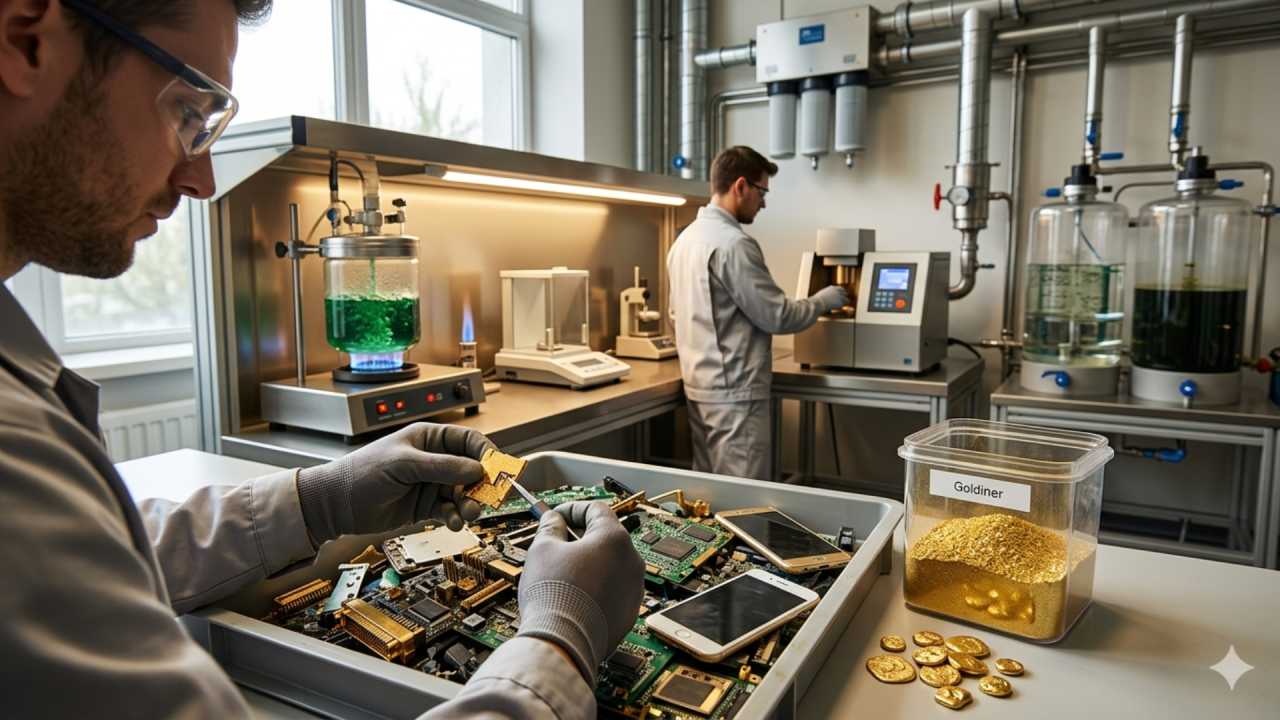 Turning Trash into Treasure: The Environmental Benefits of Precious Metal Refining