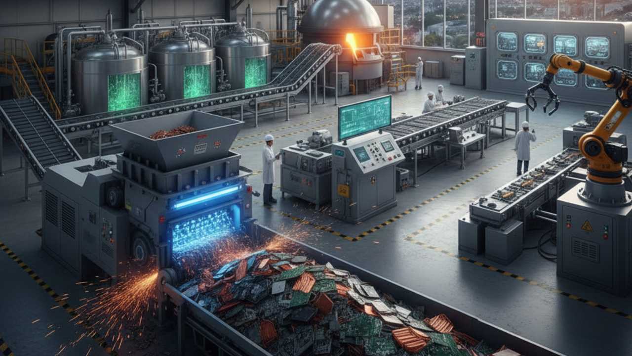 What Type of Precious Metals Refining Machine Is Best for Urban Mining?